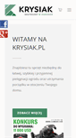 Mobile Screenshot of krysiak.pl