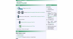 Desktop Screenshot of krysiak.net.pl